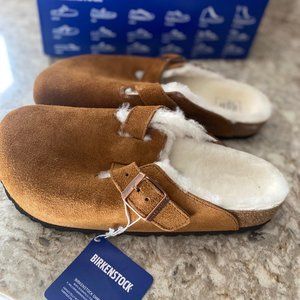 Birkenstock Clogs (Boston Shearling) - NWT!